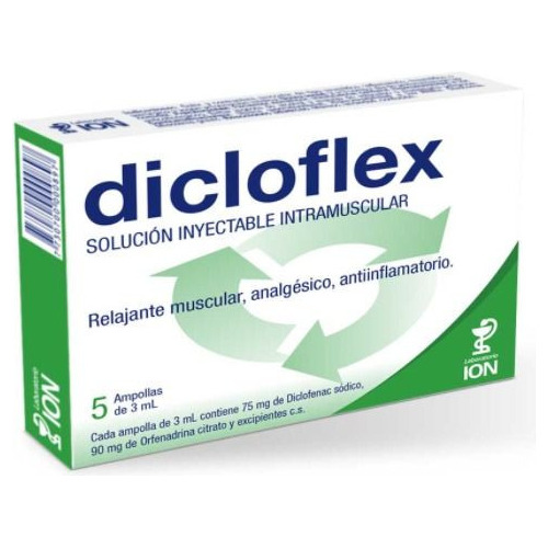 Dicloflex® 3ml X 5 Ampollas 