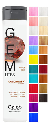 Celeb Luxury Gem Lites Colorwash - Champu Profesional Semipe