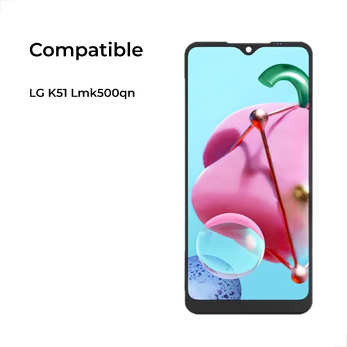 Sjpm Pantalla Display Touch Compatible Con LG K51 Lmk500qn