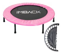 Comprar Mini Trampolin Plegable Cama Elastica Fitness Gym 102 Cm IMBACK Color Rosa