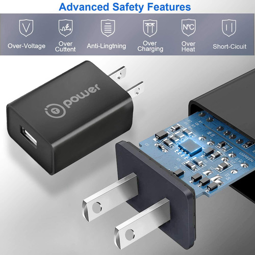 Adaptador De Corriente Alterna T-power De 6.6 Pies Para B...