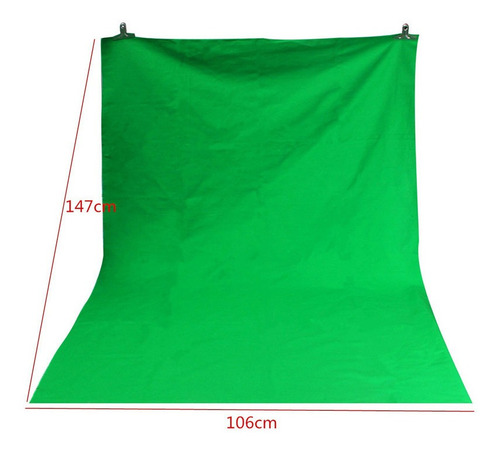 Imagem 4 de 6 de Backgrounds Pano 1.5x1m Verde Fotografia Tecido Cromakey Fun