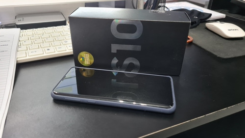 Celular Samsung Galaxy S10 128 Gb Dual Sim Preto Novissimo