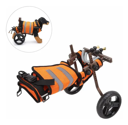 Silla De Ruedas Ajustable Para Perros Pet S Portátil De Alea
