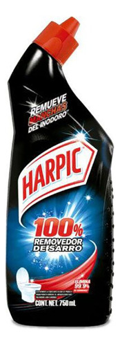 Harpic Limpiador Desinfectante Wc Removedor De Sarro 750 Cc