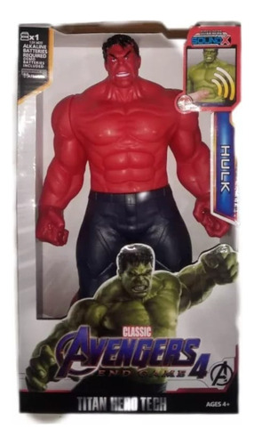 Hulk Rojo Muñeco Articulable 