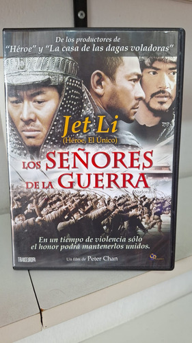 Dvd -- Los Señores De La Guerra Con Jet Li 