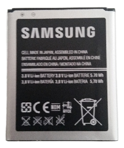 Bateria Para Samsung S5 Mini I8190 Original Samsung 
