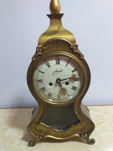 Reloj De Mesa Schmid 8 Dias Fabrik Sss Marke 