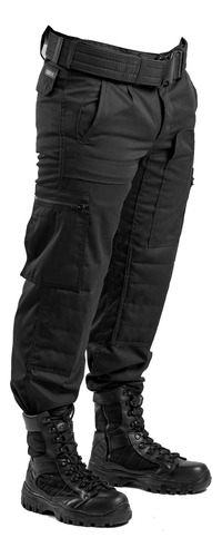 Pantalón Cargo Táctico Americana Policía Gabardina Premium