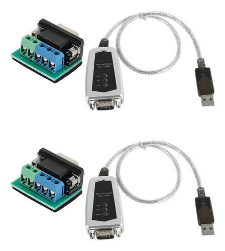 comprar 2x Cabo Adaptador De Conversor Serial Usb Para Rs485 Rs422 F