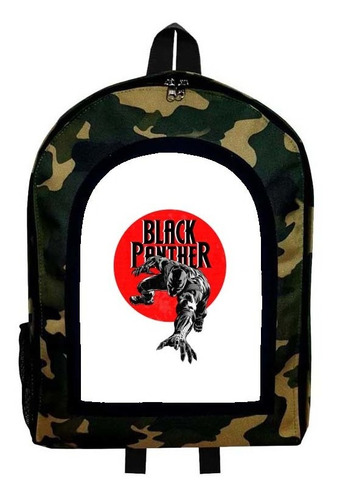 Mochila Camuflada Black Panther Nueva Colección Modelo 65