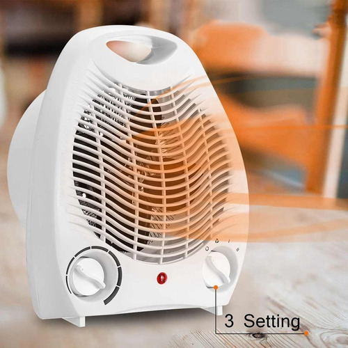 Caloventilador Estufa Electrica Calor Doble Potencia 2000w