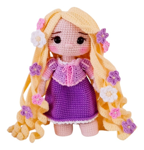 Princesas Amigurumis Guía 4 Muñecas