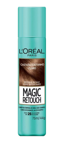 Coloración Magic Retouch Spray Castaño Claro 75 Ml