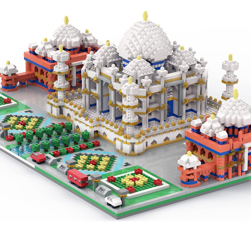 Semky Micro Mini Blocks Taj Mahal - Juego De Modelos Famosos