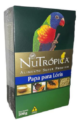 Ração Papa Nútropica Para Loris 500g