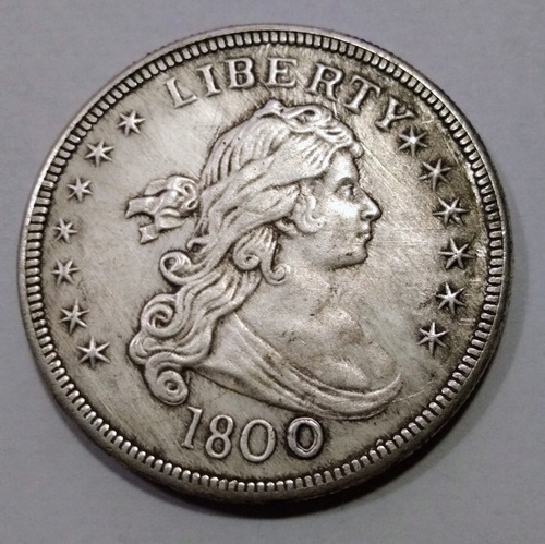 Moneda Norteamericana, 1800 (versión Actual). Jp