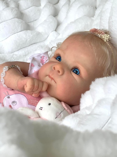 Reborn Baby Doll Rxdoll De Vinilo De Silicona De Cuerpo Comp