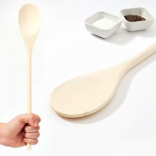 Pro Grade, Super Comfy Wooden Spoon, Juego De 1 Pieza. Cucha