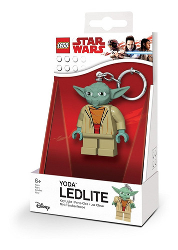 Llavero Con Luz Yoda Star Wars