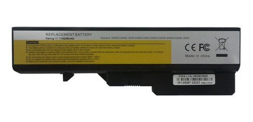 Bateria Compatible Lenovo L09l6y02 L09m6y02 G470 G460 6 Cel