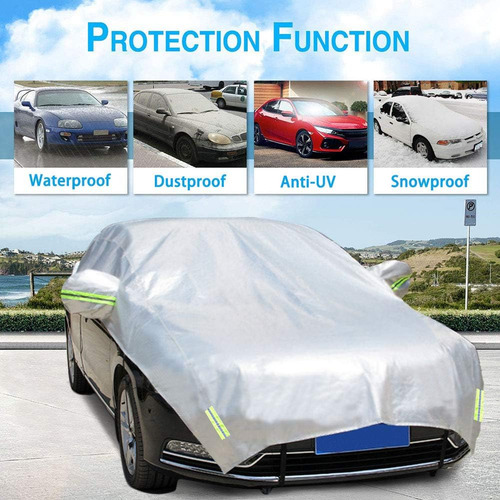 Funda Para Medio Coche Con Algodón Para Todo Tipo De_3697153