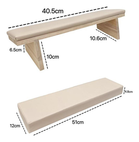 Reposabrazos Para Uñas, Fácil De Limpiar, Soporte