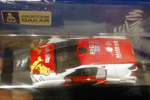 Dakar Rally Peugeot 2008 Dkr+ Dumas 2016 1/43 Rojo / Blanco