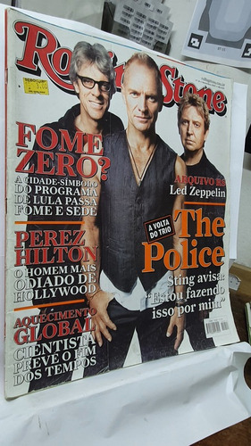 Revista Rolling Stone 14 - A Volta Do Trio The Police