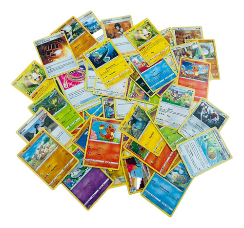 Lote 50 Cartas Pokémon Originales Con 2 Holográficas