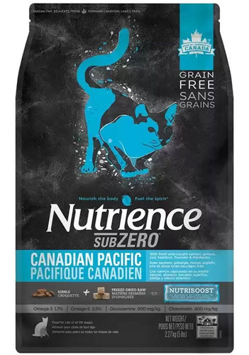 Alimento Para Gato Nutrience Subzero Canadian Pacific 2.27kg