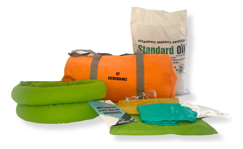 Kit Emergencia Derrames Universal 45 Litros