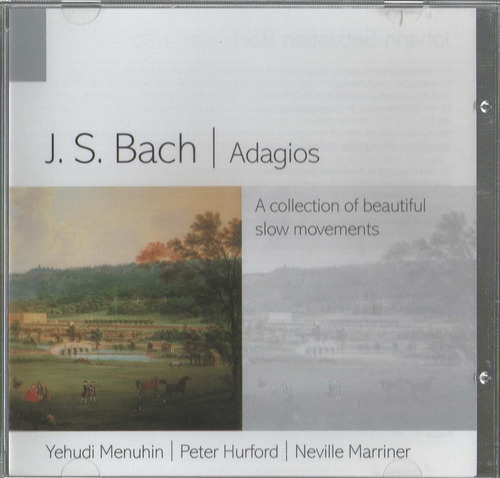 Bach Adagios Menuhin/ Hurford /marriner Muy Buen Estado 