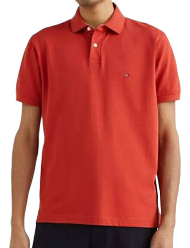 Playera Tommy Hilfiger Tipo Polo Mod Wcc Faded B1