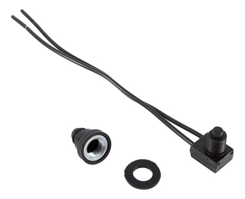 Interruptor De Botón Impermeable De 12 V Con Cable De 10 Cm