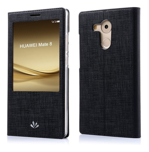 Protector Agenda Smart Flip Cover Huawei Mate 8 Cuero Magnet