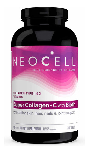 Colágeno Neocell Super Collagen +c Com Biotin