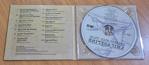 Cd Phil Collins Serious Hits Live Digipack Original Nacional Ifpi L364 Lote Ab0000500