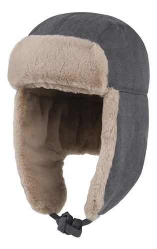 Sombrero De Invierno Trapper Para Hombres Trooper Russian Ha