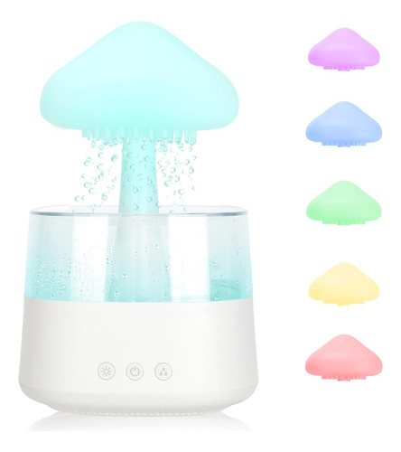 Saunana Humidificador De Nube De Lluvia, Goteo De Agua Con L