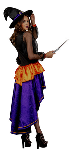 Disfraz Kitty Witch Bruja Gatito Fiestas Halloween Elegante
