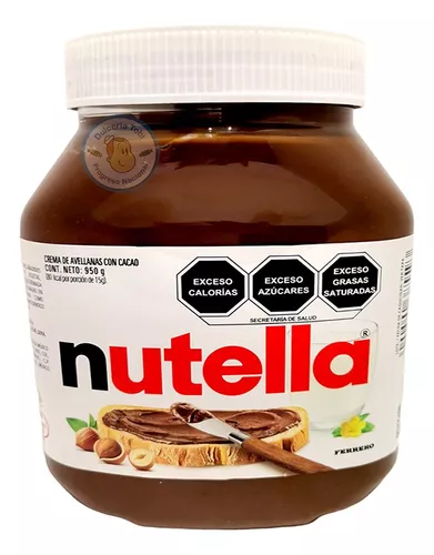 Nutella Mini 2pzas De 25grs. Frasco Vidrio Made In Italy