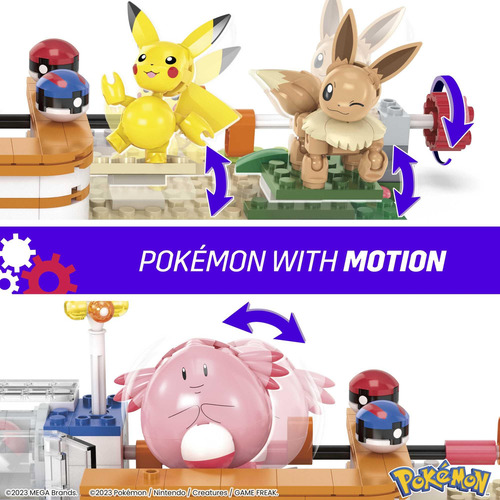 Set De Juguetes De Construcción Mega Pokémon Forest Pokémon