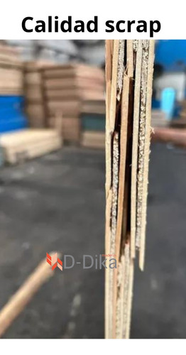 Imagen 3 de 8 de Placa Terciado 3mm Calidad Scrap 1.60x 2.10 D-dika