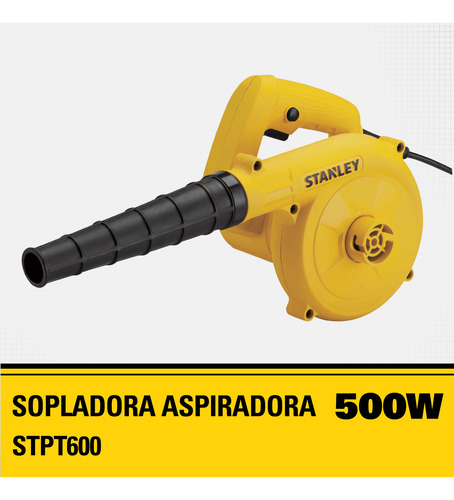 Imagen 2 de 11 de Sopladora Aspiradora Eléctrica 550w Stanley Spt500-b3