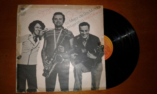 Disco Vinilo Stan Getz Lo Mejor De Dos Mundos Joao Gilberto