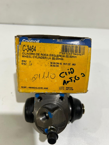 Cilindro Roda Tras. Freio - Esquerdo Clio 96/99