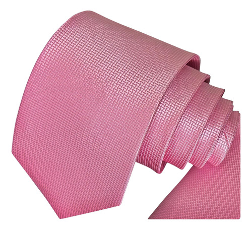 Corbata Con Pañuelo Color Palo De Rosa Para Caballero Sp0004