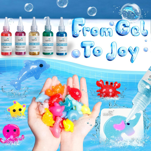 Magic Water Elf - Juguete Mágico Kit De Geles Mágicos 10 Pz